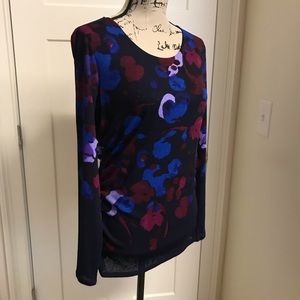 Floral Lined Top M (10-12)